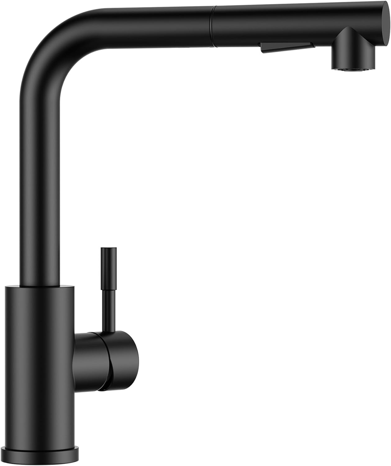 grifo de cocina negro